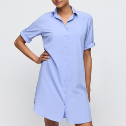 Tinjis kort jurkje 36-44 sparkling dusk