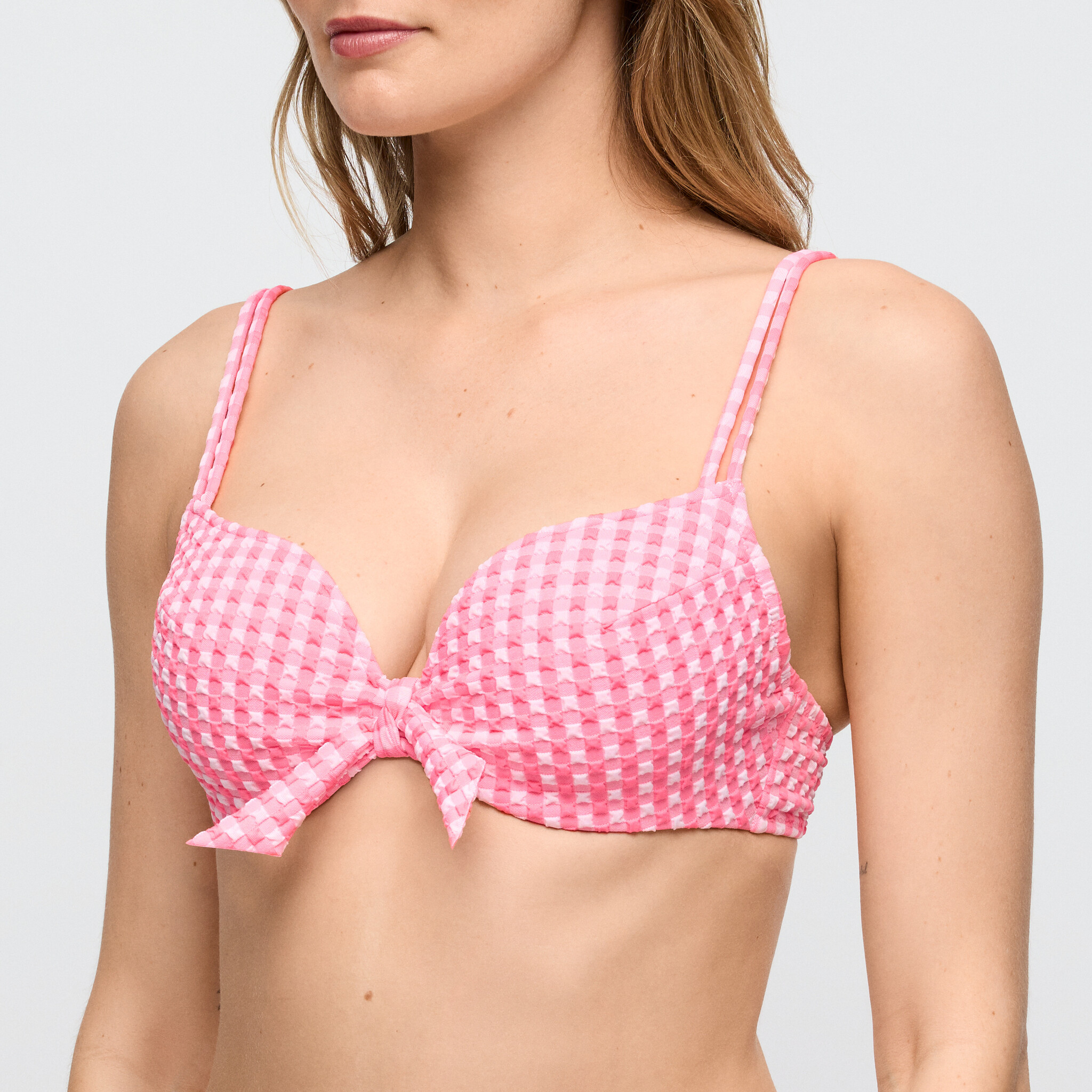 Marie Jo SWIM Marie Jo Swim Mary Lynn mousse hart A-E rose gingham