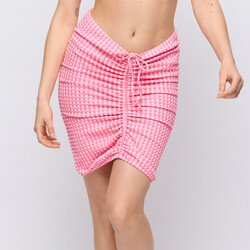 Mary Lynn rokje  S-L rose gingham