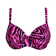 PrimaDonna SWIM Prima Donna Swim Malabo full cup C-H hot pink zebra