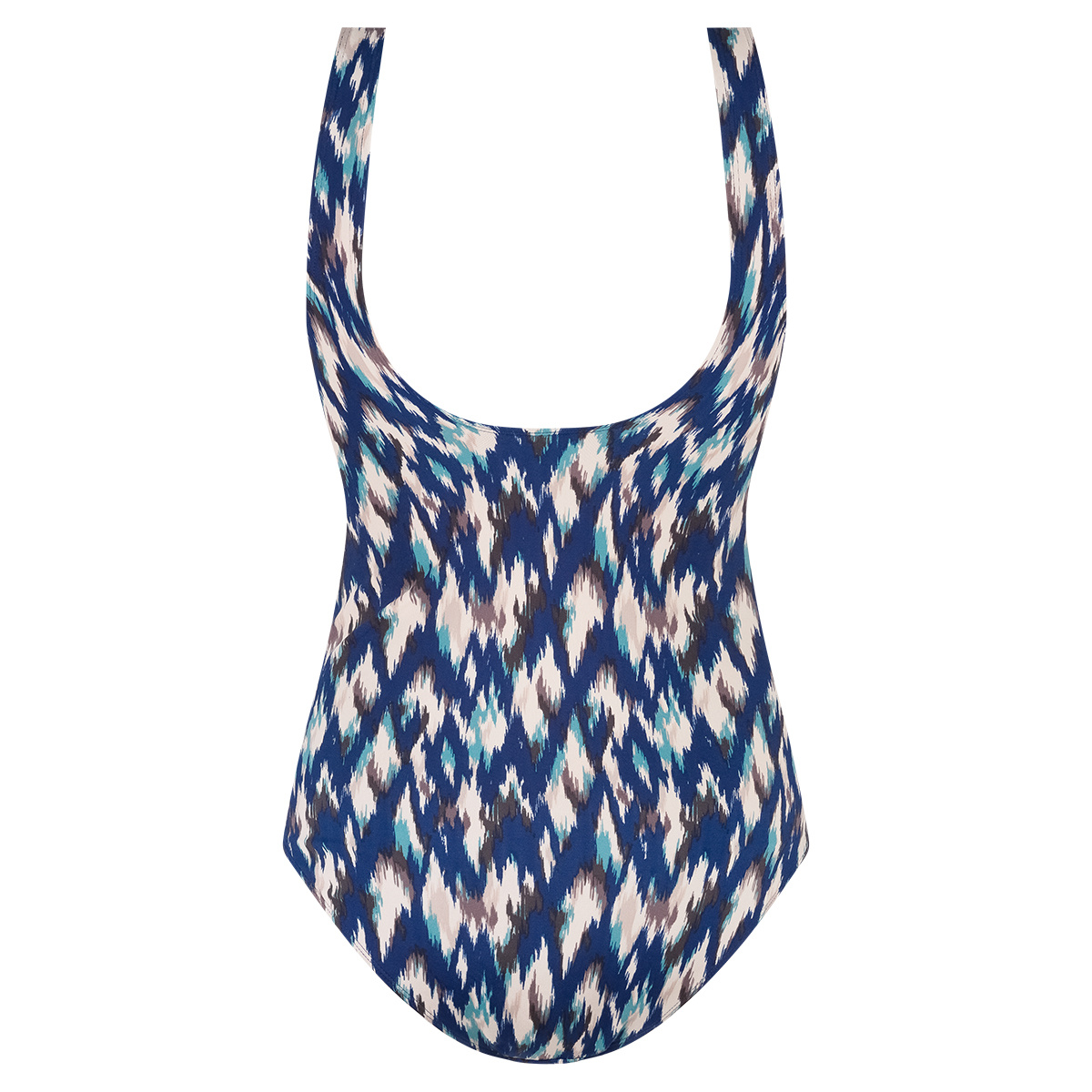 Ten Cate Ten Cate Badpak met overslag 36-50 ikat blue