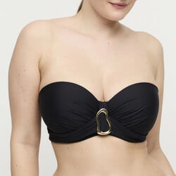 Uvita strapless bikini B-F zwart