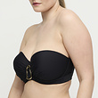 PrimaDonna SWIM Prima Donna Swim Uvita strapless bikini B-G zwart