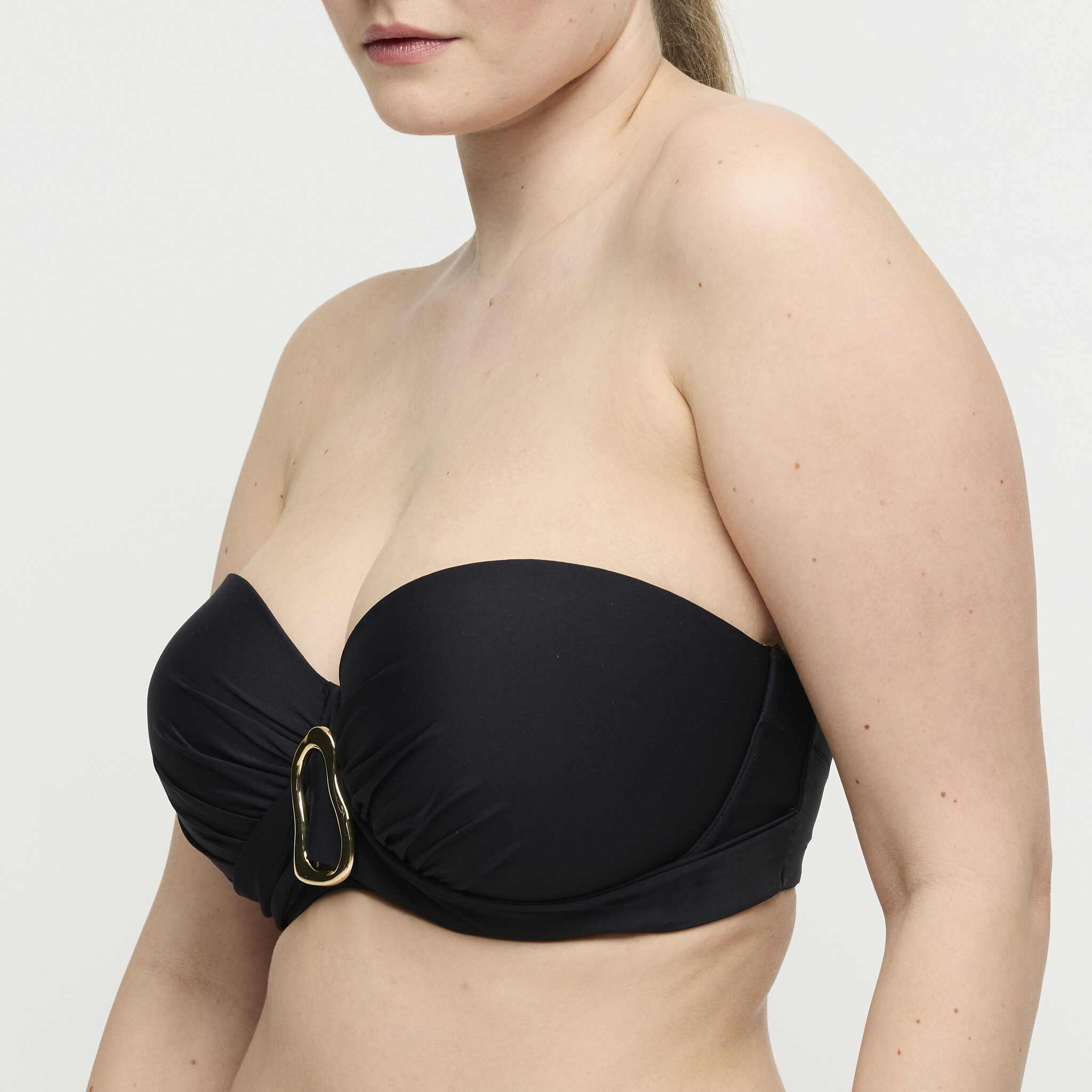 PrimaDonna SWIM Prima Donna Swim Uvita strapless bikini B-G zwart