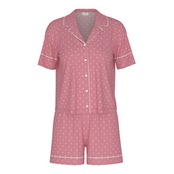 Pyjama crochet dots 38-44 rosewood