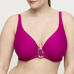 Uvita plunge bikini D-F magenta