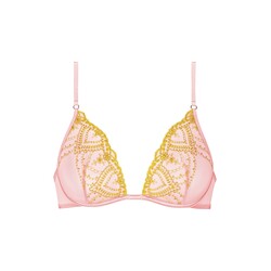 Mysterious wired bra B-D pink nectar