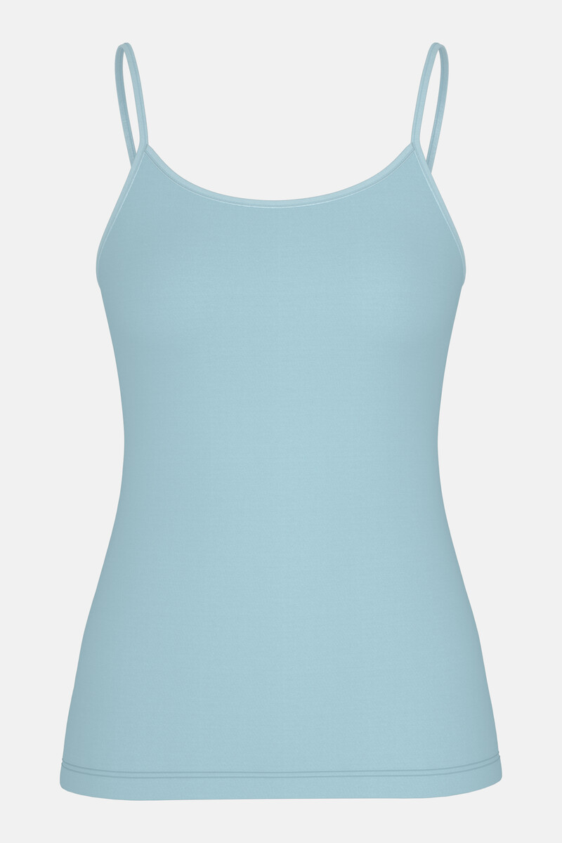 MEY MEY Emotion hemd spaghetti bandje 36-46 breezy blue