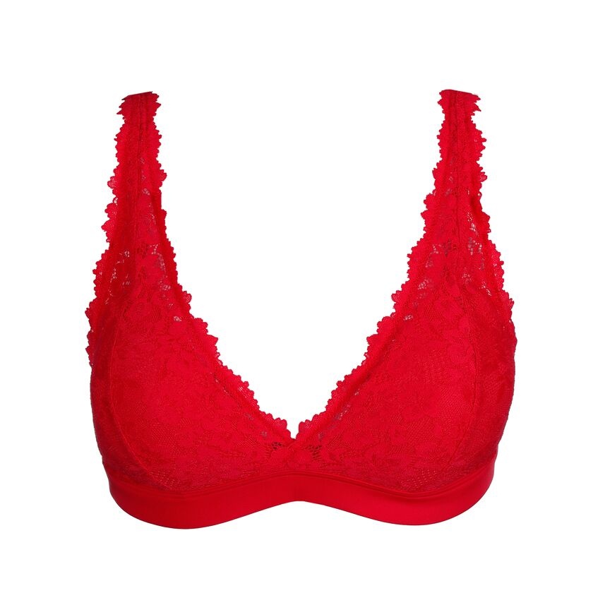 Marie Jo Marie Jo Soft studio bralette lace A-E true red