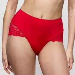 Soft studio gladmakende tailleslip lace 42-46 true red