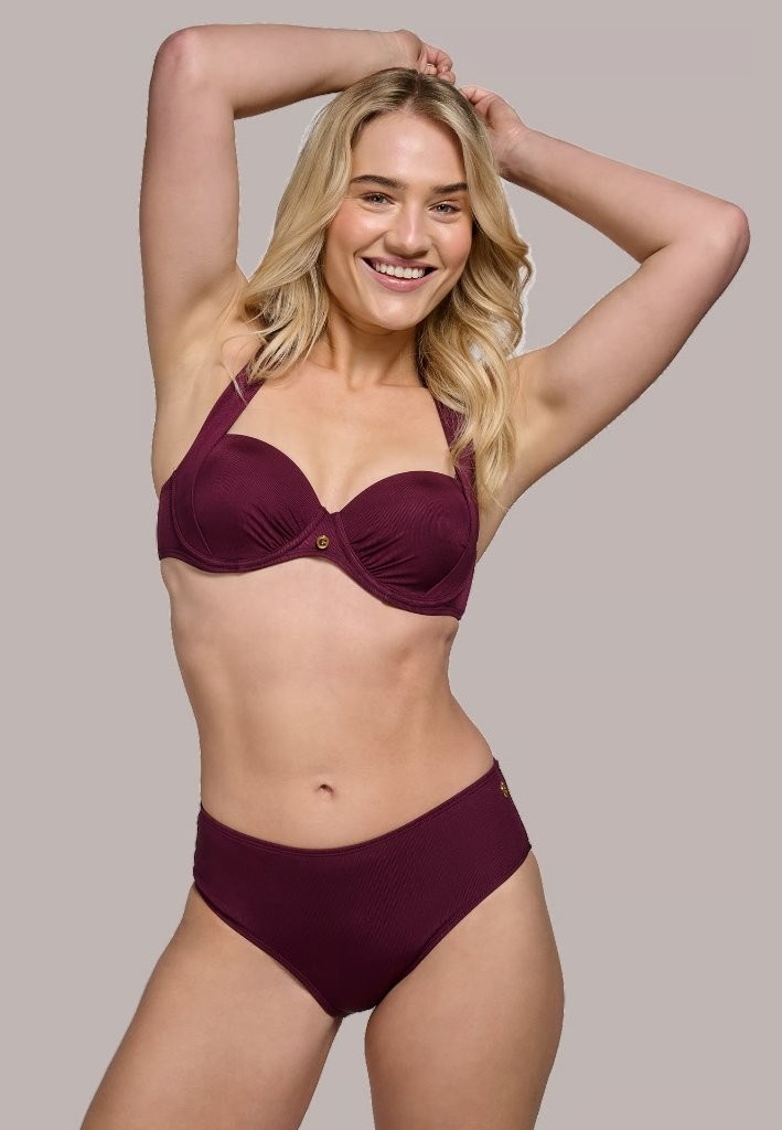 Ten Cate Ten Cate Push-up bikini B-D wine red