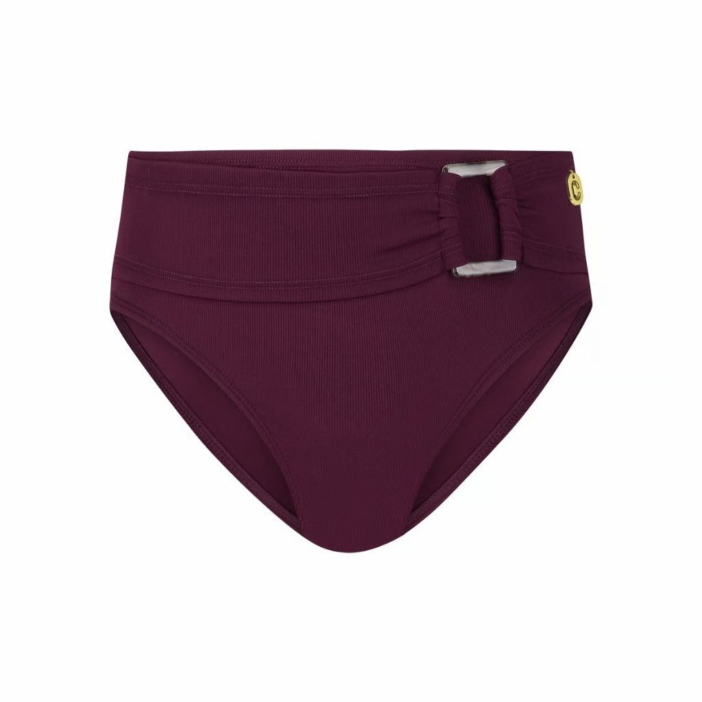 Ten Cate Ten Cate Buckle bikini bottom 36-44 wine red