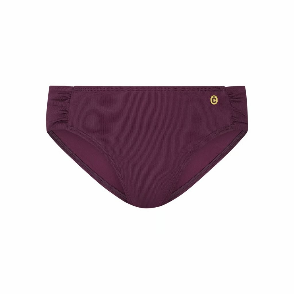 Ten Cate Ten Cate Sash bikini bottom 36-40 wine red