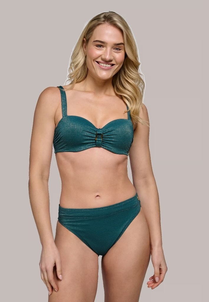 Ten Cate Ten Cate Bikini bottom high leg 36-42 bottle green