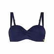 Ten Cate Ten Cate bikini top twisted padded C-F ink blue