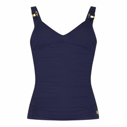 Tankinitop v-neck padded 38-46 ink blue