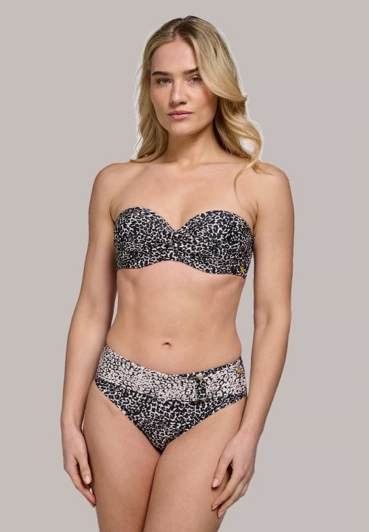 Ten Cate Ten Cate Bikini top twisted padded B-F little leopard