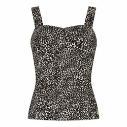 Tankinitop twisted padded 36-46 little leopard