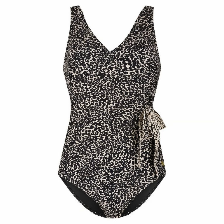 Ten Cate Ten Cate Swimsuit v-neck padded 38-44 little leopard