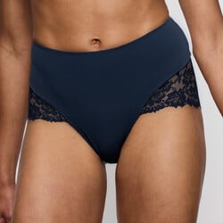 Soft studio gladmakende tailleslip lace 40-46 velvet blue