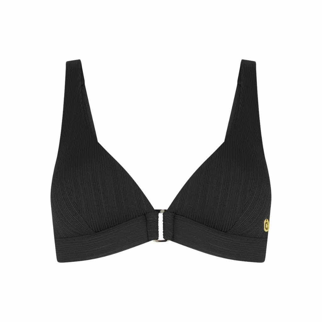 Ten Cate Ten Cate Triangle push-up bikini B-D zwart