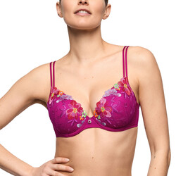 Odilly mousse hart A-E wild rose