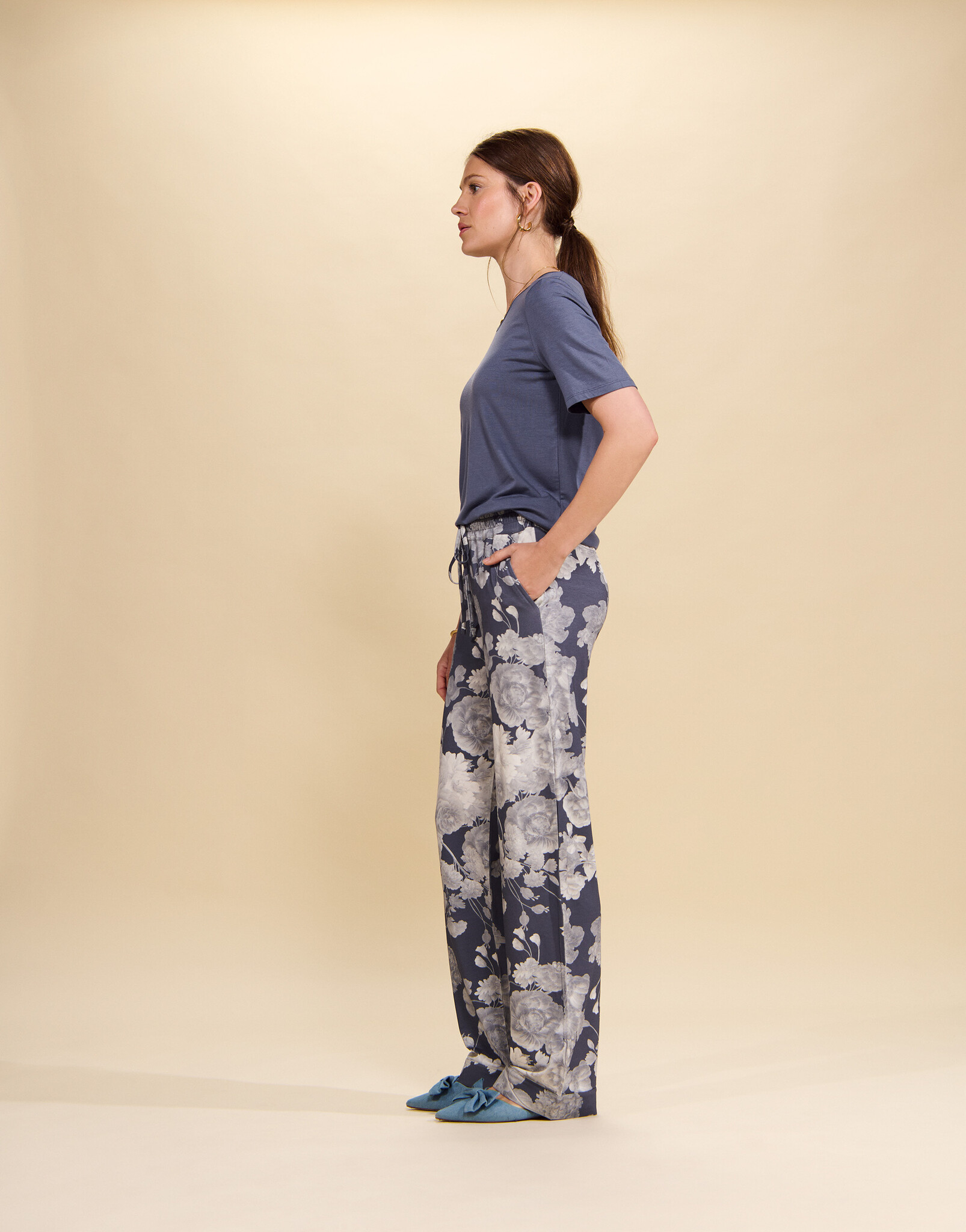 Essenza  Essenza Nora Eunice lange broek M-XL nightshadow blue