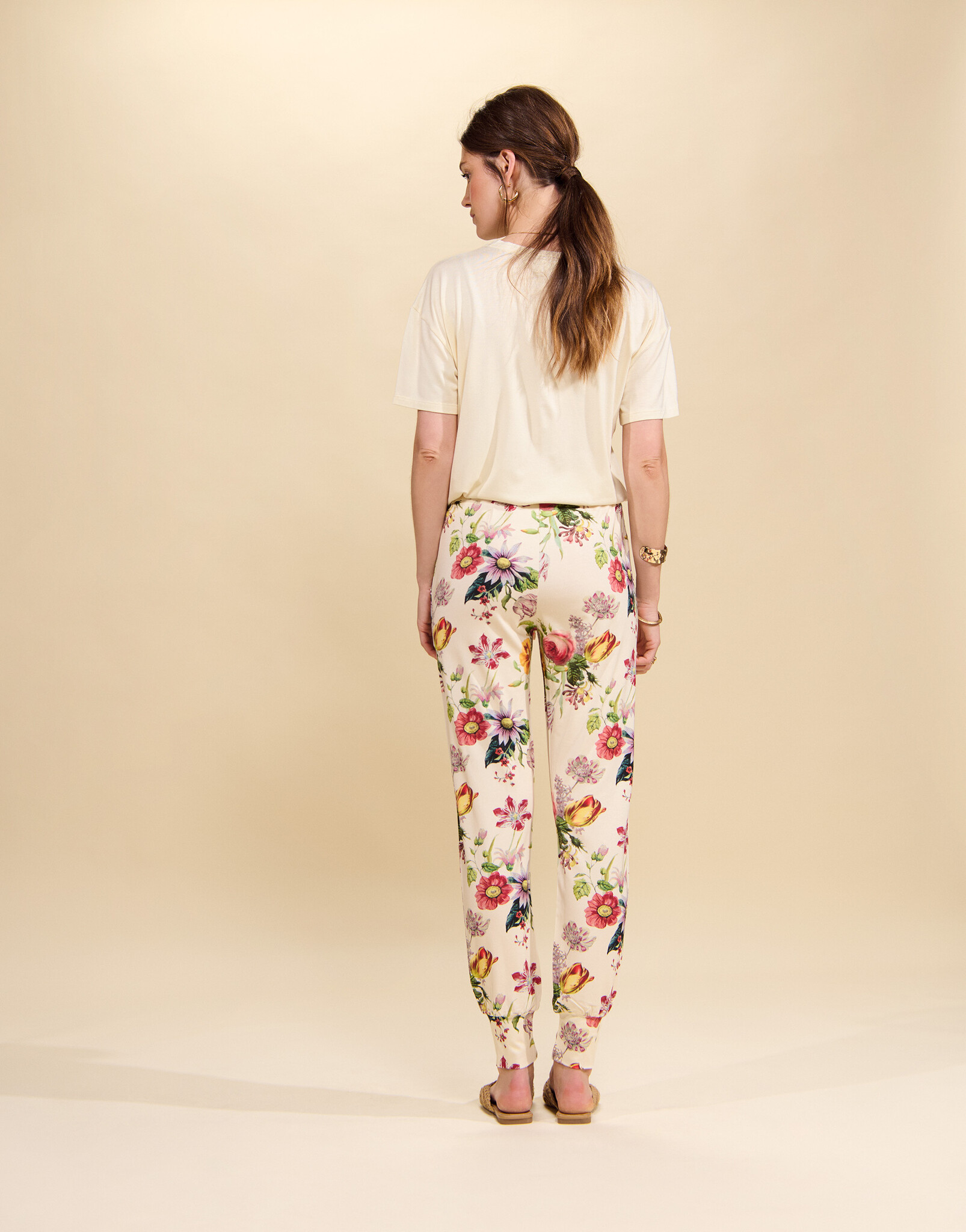 Essenza  Essenza Jules Florea lange broek S-XXL vanilla