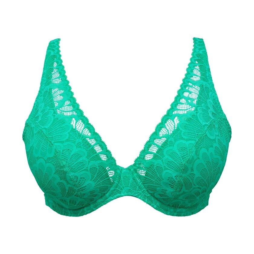PrimaDonna Twist Prima Donna Twist Mocuto plunge bh halve cups B-F vivid green