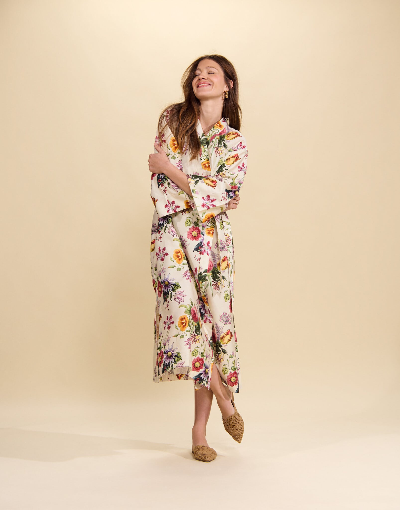 Essenza  Essenza Florea Orianna kimono XXL vanilla