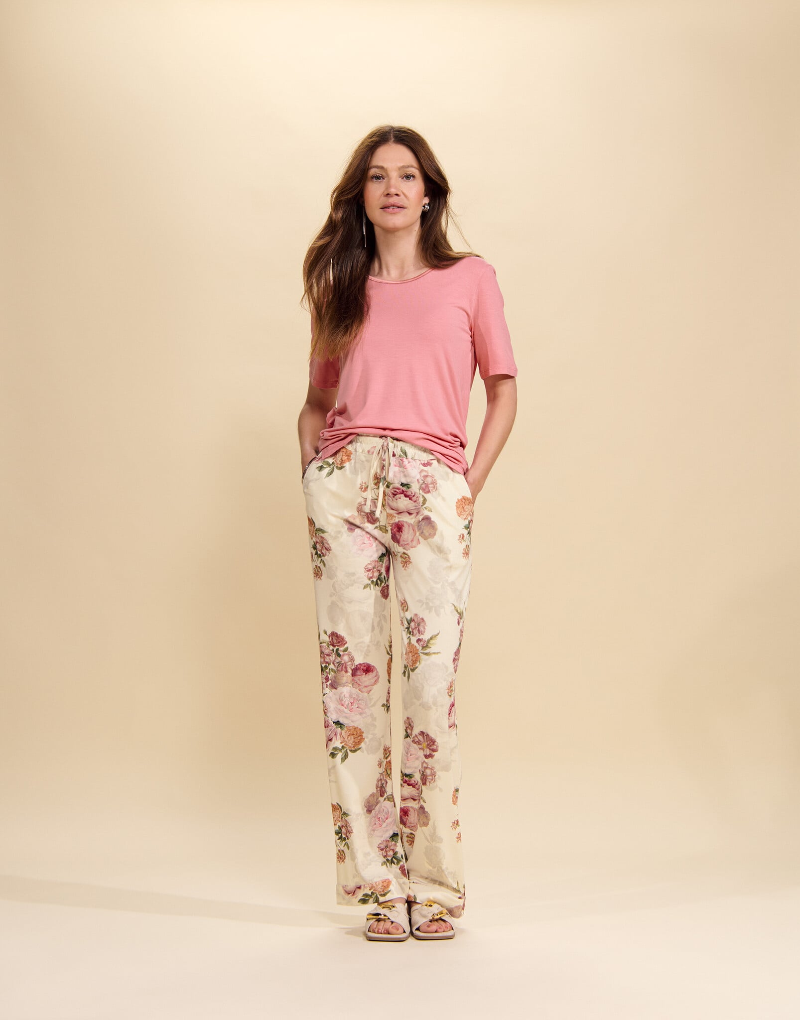 Essenza  Essenza Julot Uni top XS-XL pink glow