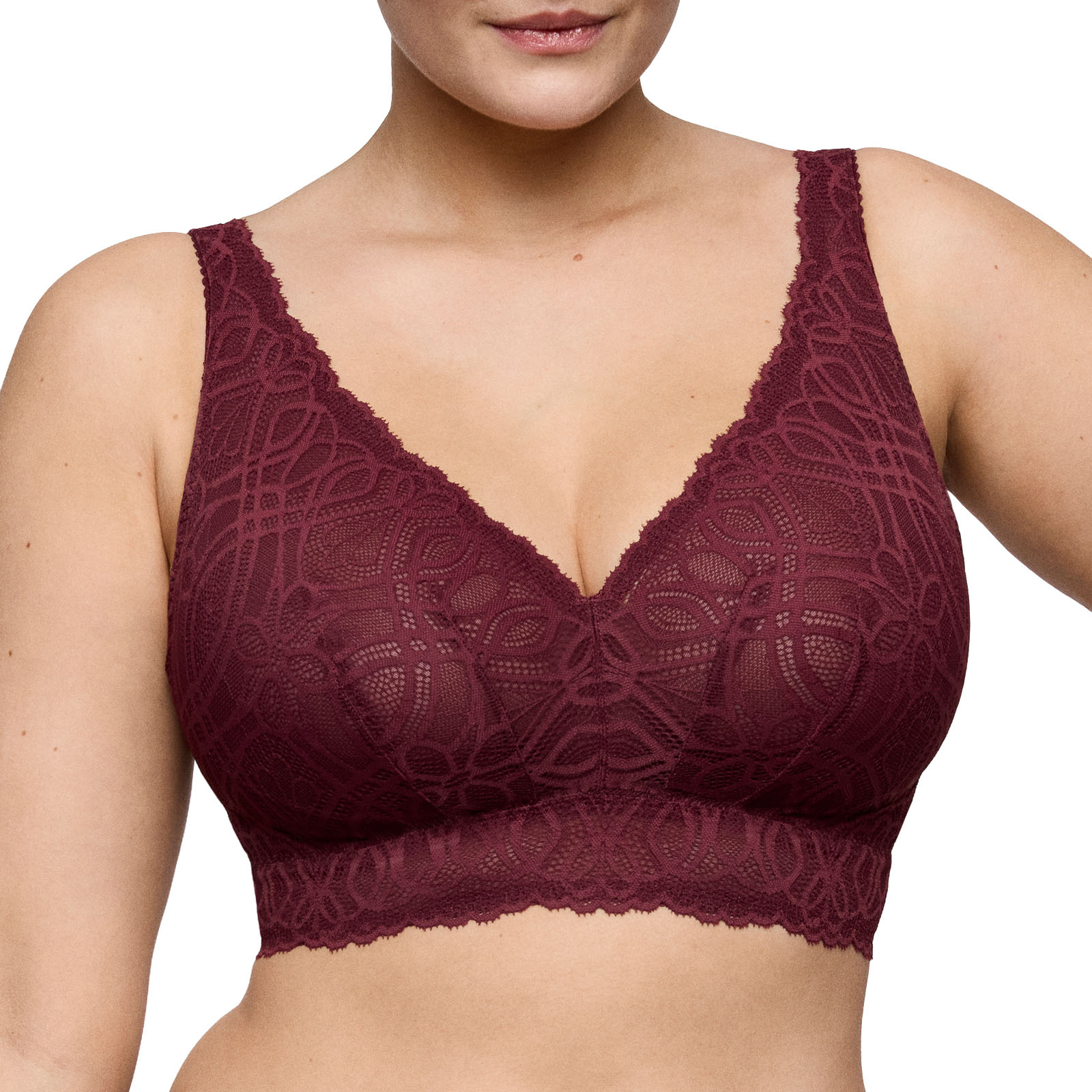 Prima Donna Prima Donna Salerno bralette C-G evening red