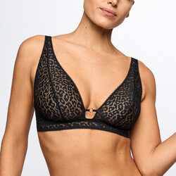 Juliane bralette B-D zwart