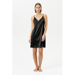 Negligé kort M-XL zwart