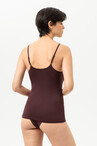 MEY May Spagettitop S-XL hot maroon