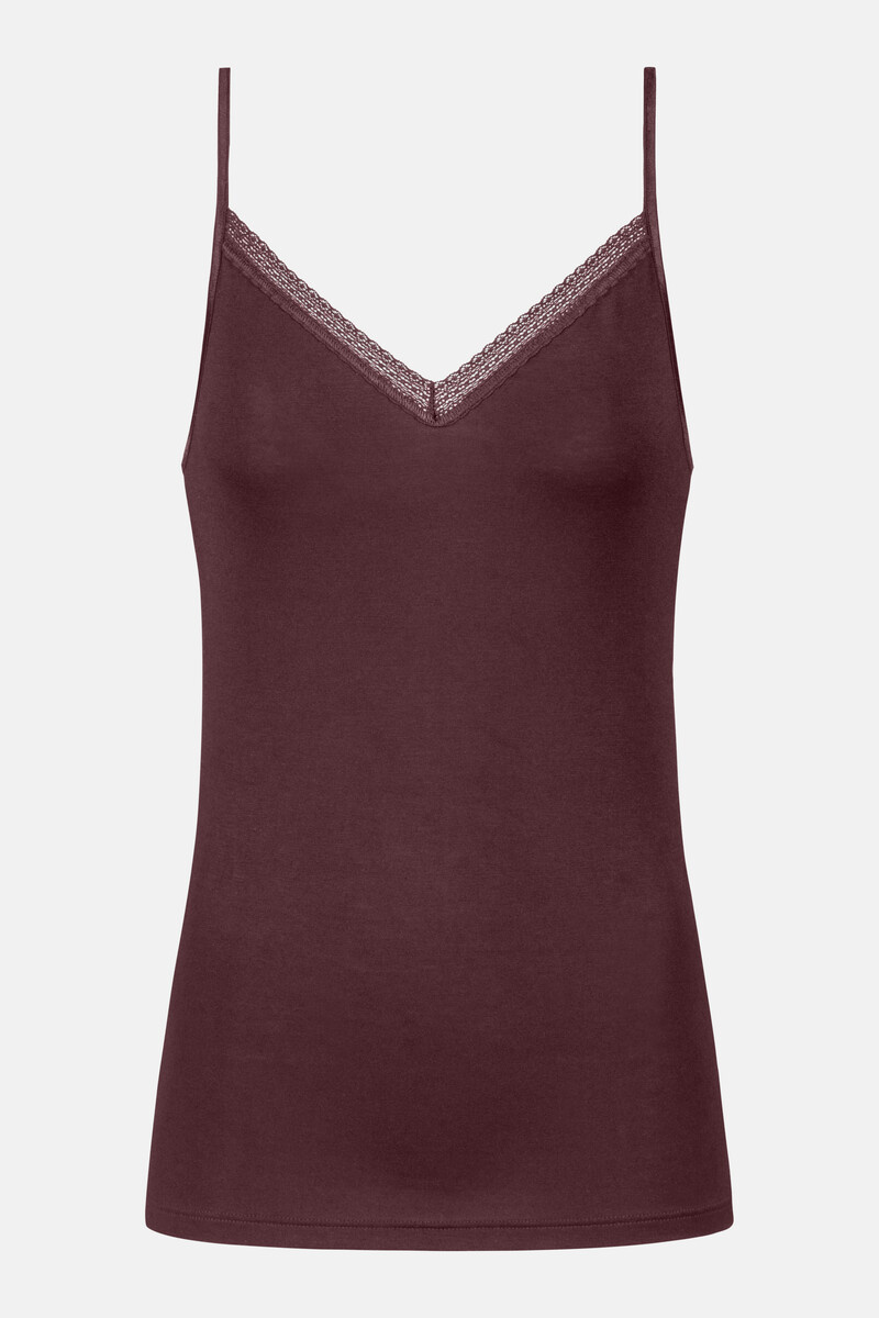 MEY May Spagettitop S-XL hot maroon