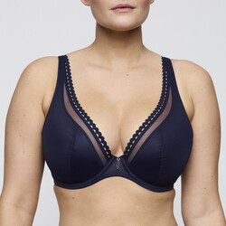 Wowgirl plunge halve mousse B-G evening blue
