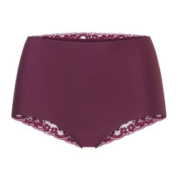 Secrets lace high waist S-XL cherry burgundy