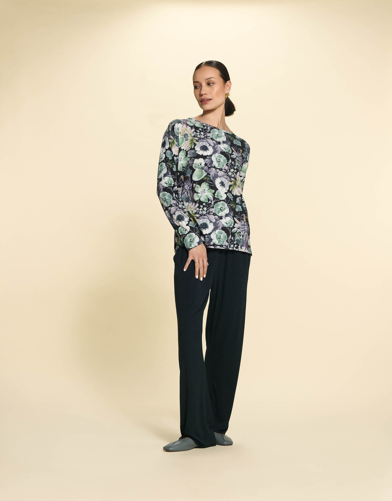 Essenza  Essenza Denna violesta top M-XL anthracite