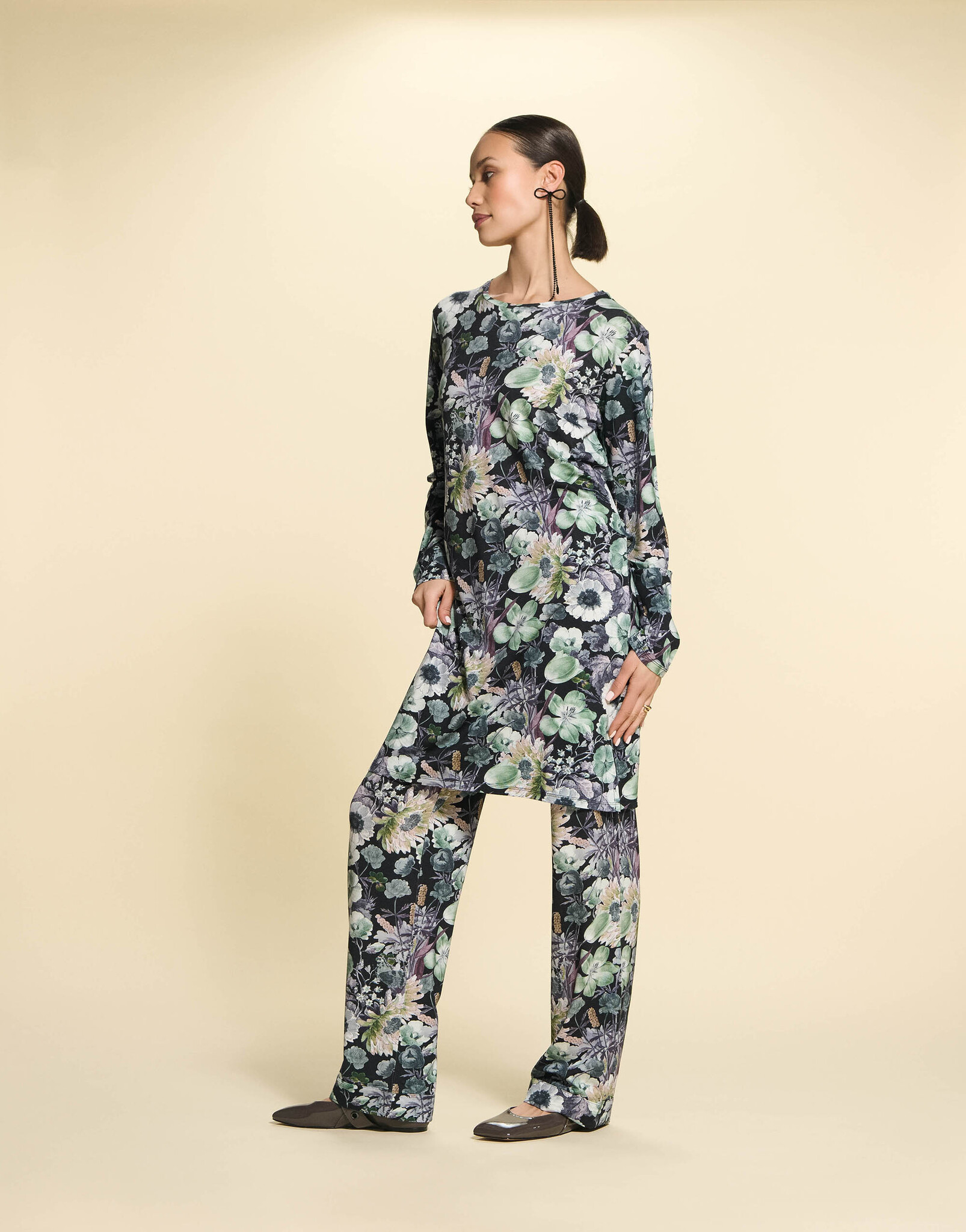 Essenza  Essenza Emmy violesta nachthemd M-XXL anthracite