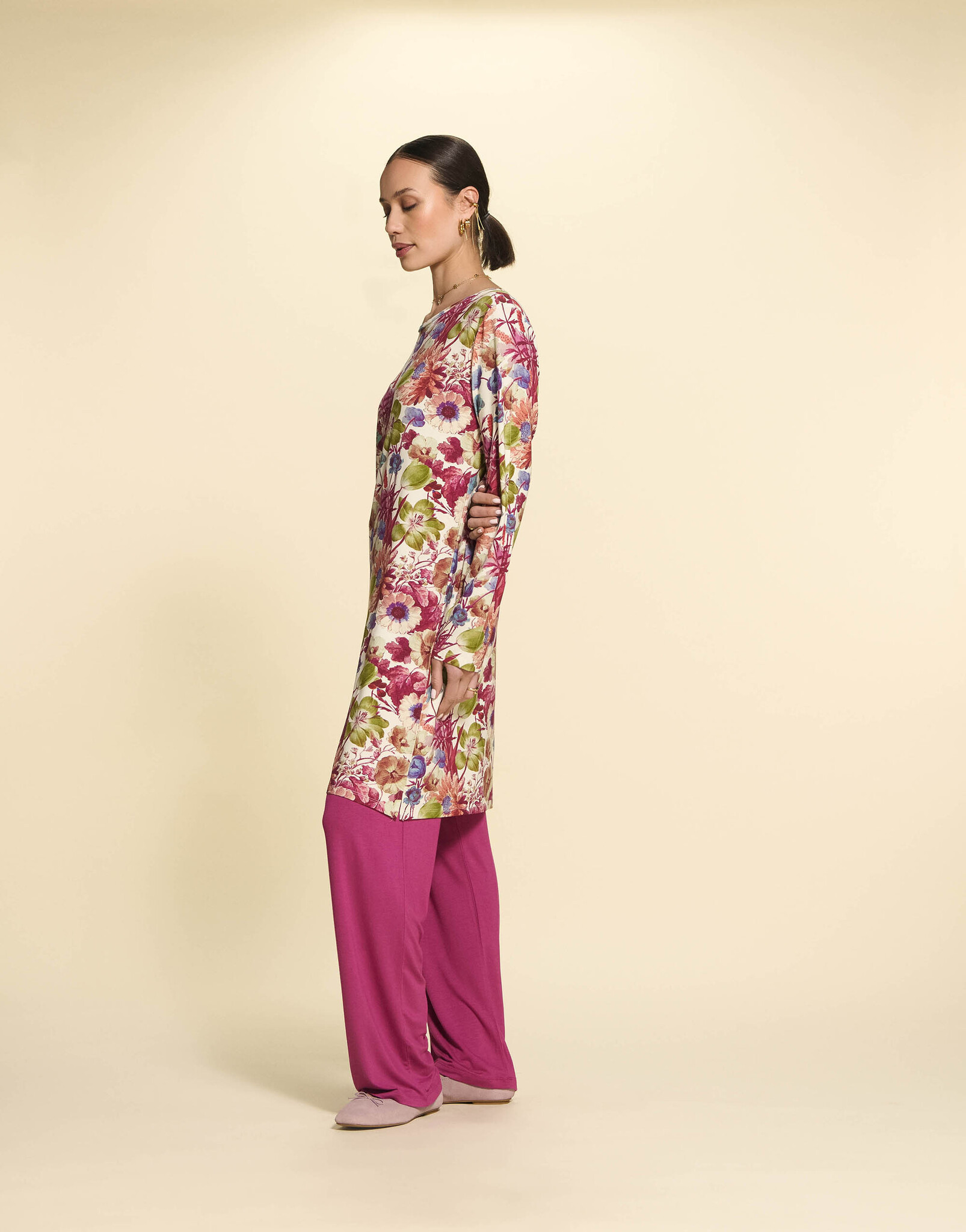 Essenza  Essenza Emmy violesta nachthemd XS-XXL vanilla