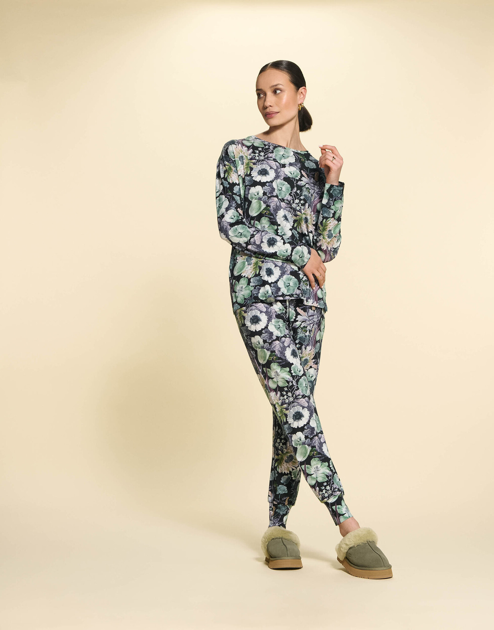 Essenza Jules violesta lange broek M-XXL anthracite