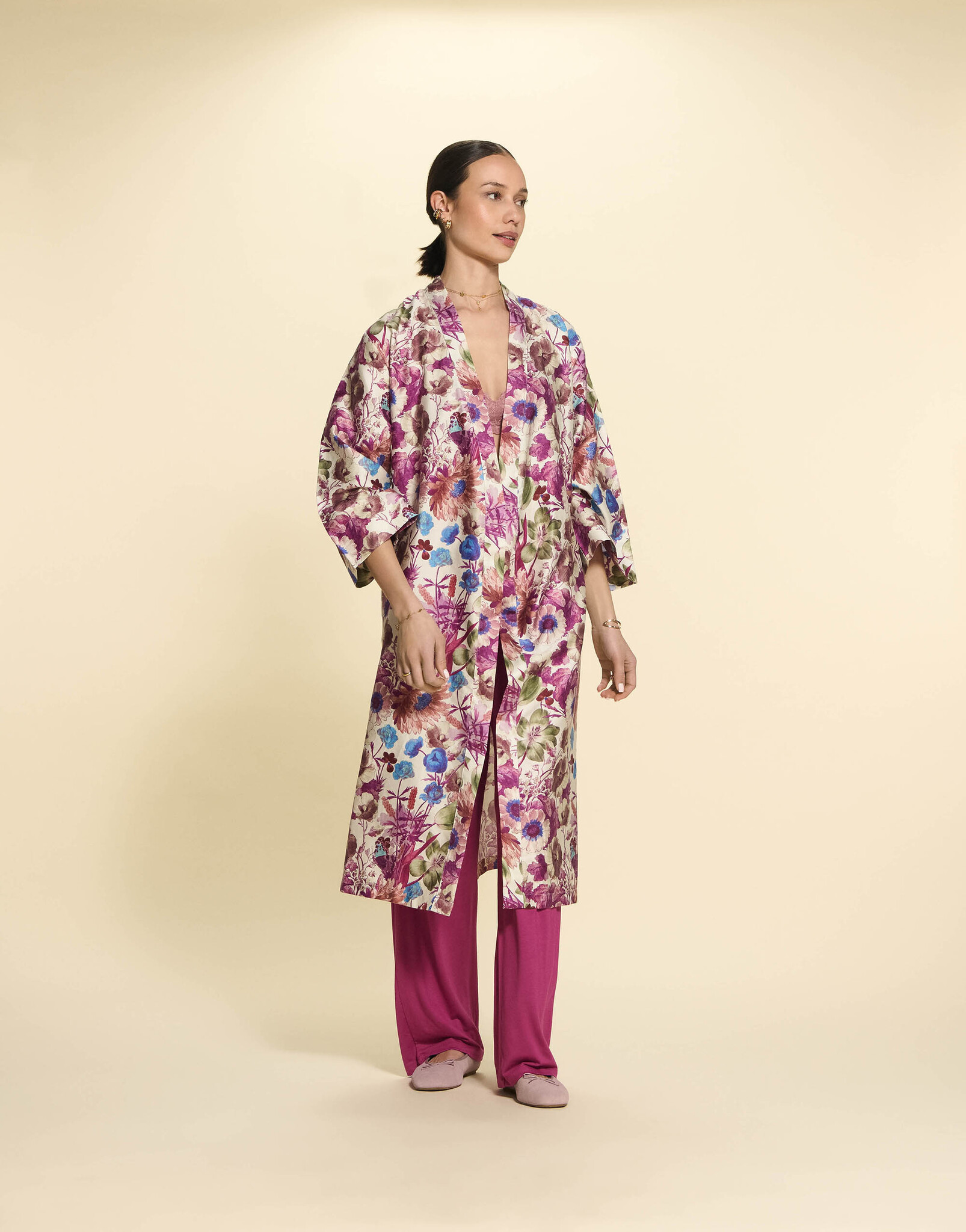 Essenza  Essenza Ilona violesta kimono M-XL vanilla