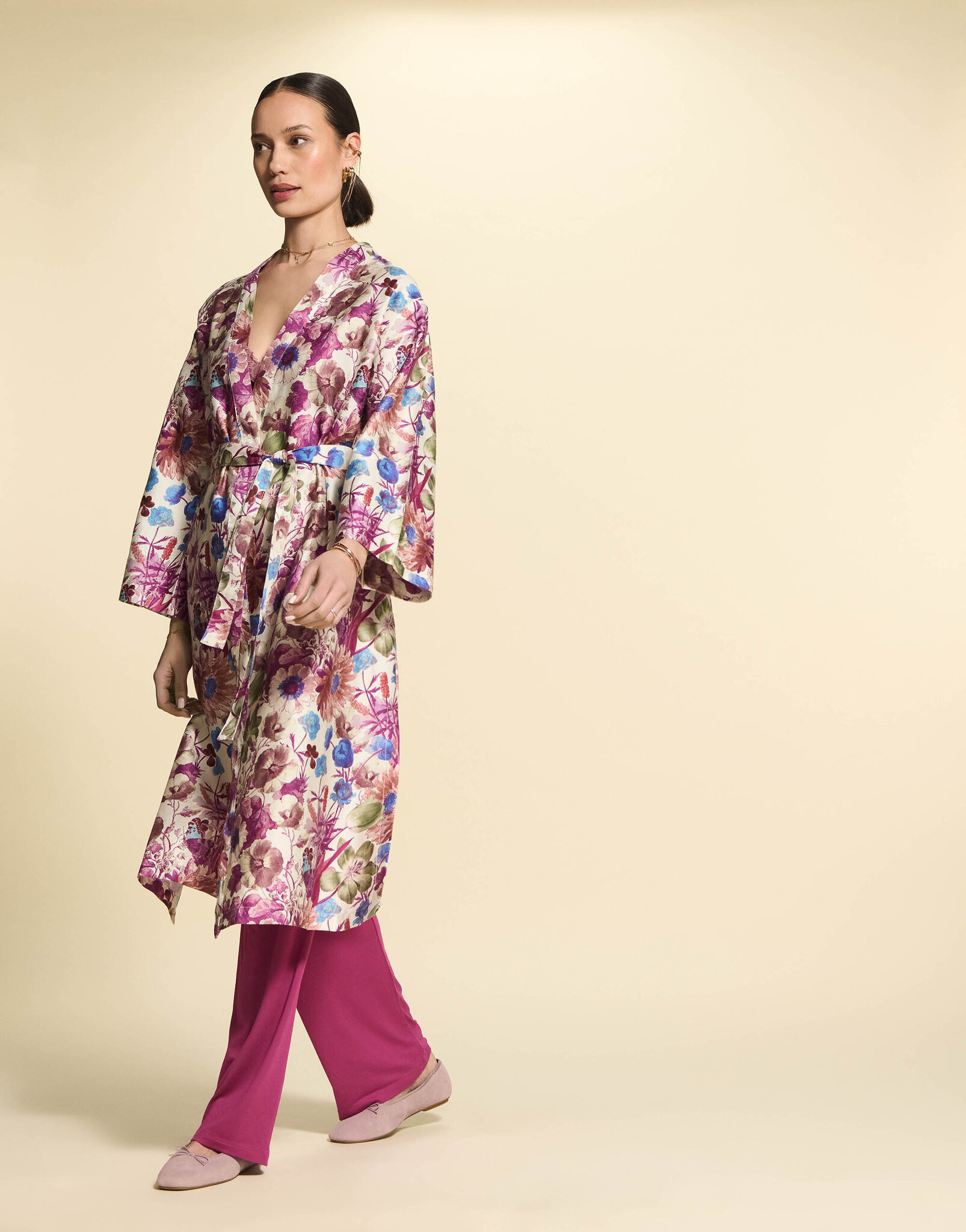 Essenza  Essenza Ilona violesta kimono M-XL vanilla