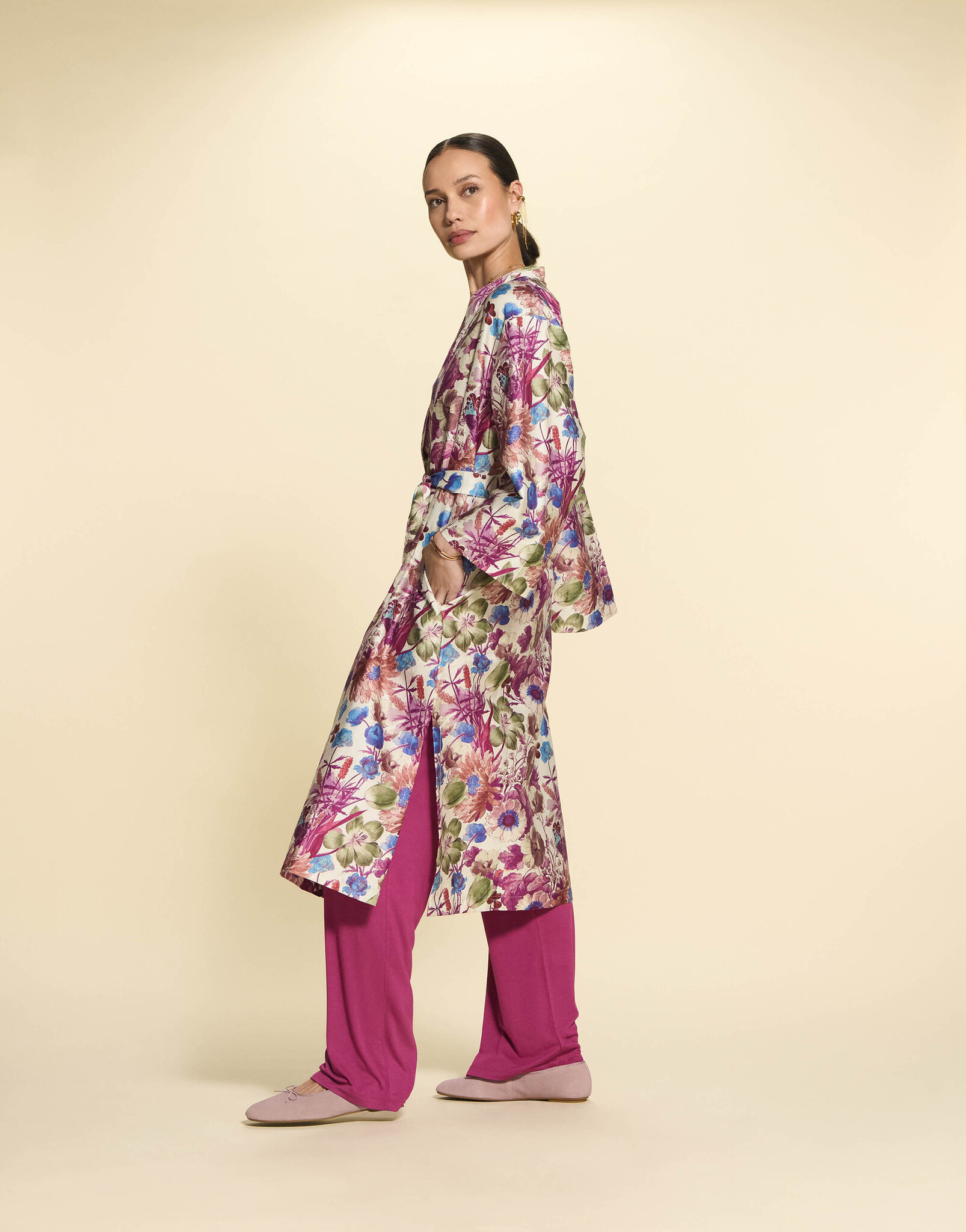 Essenza  Essenza Ilona violesta kimono M-XL vanilla