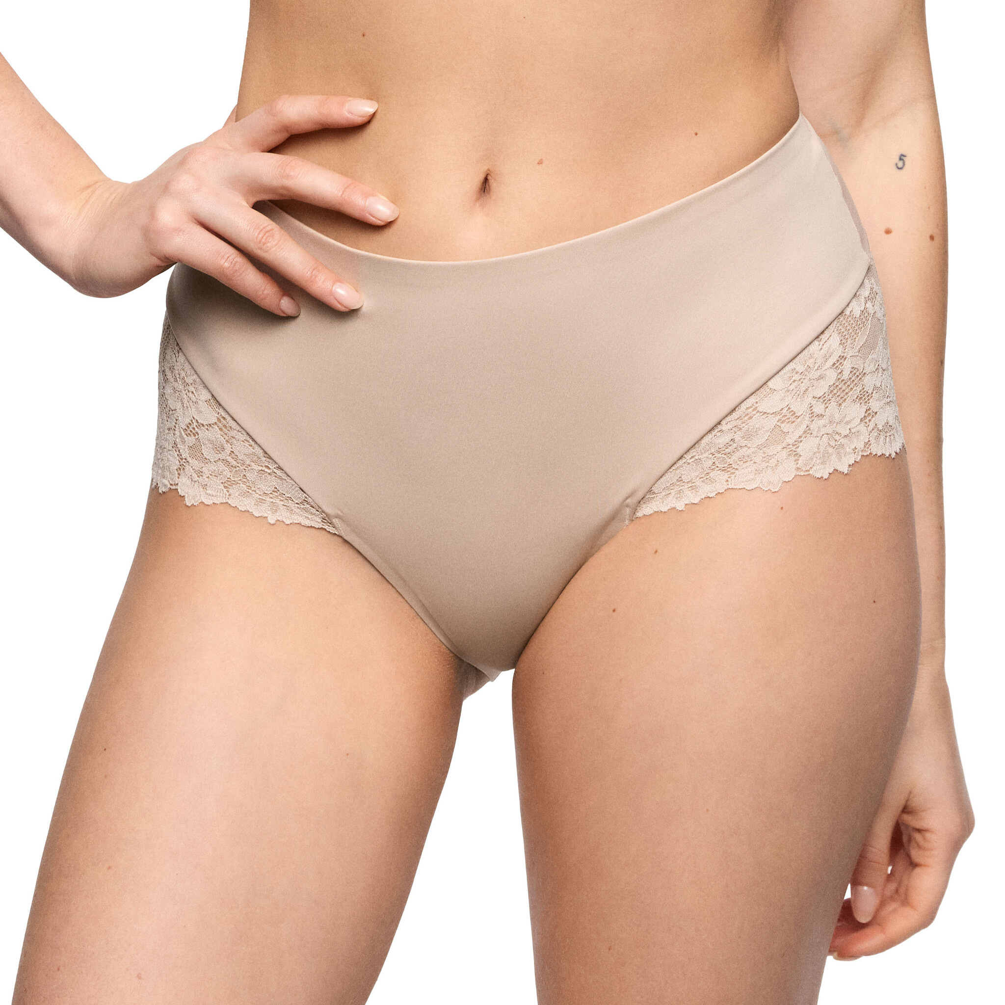 Marie Jo Marie Jo Soft studio gladmakende tailleslip 40-46 caffe latte