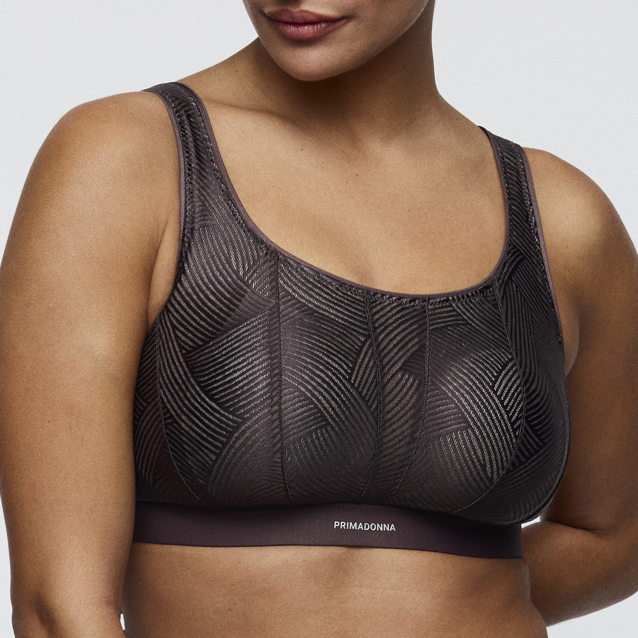 Prima Donna Prima Donna Sport The Game sport bh beugelloos C-H smokey taupe