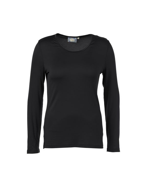 Essenza  Essenza Julot uni lange mouwen top S-XL anthracite