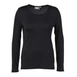 Julot uni lange mouwen top L-XXL anthracite
