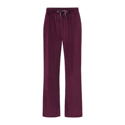 Broek S-L cherry burgundy